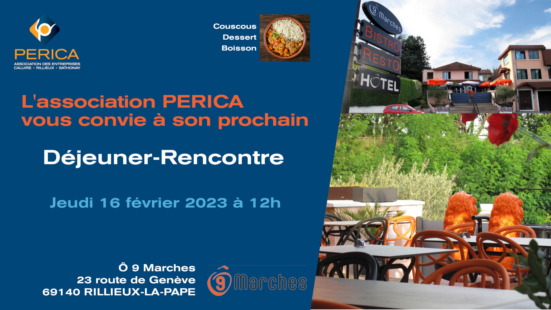 Déjeuner-Rencontre – Février 2023 – Rillieux