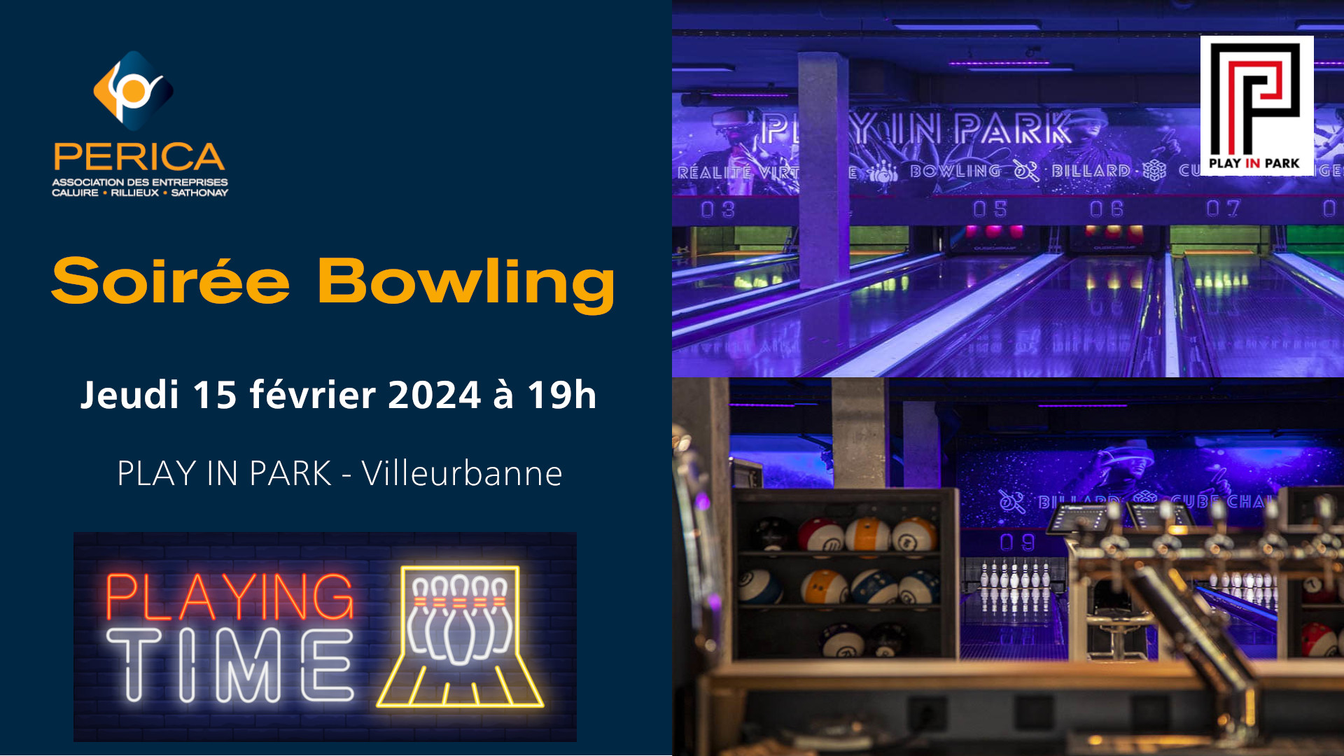 Soirée Bowling PERICA 2024