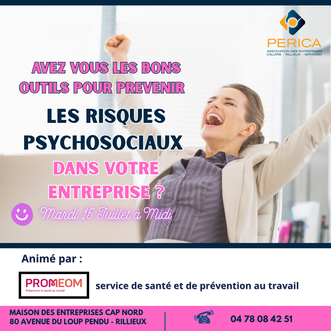 Atelier PERICA- Gestion des RPS avec le DU – Mardi 15 Juillet