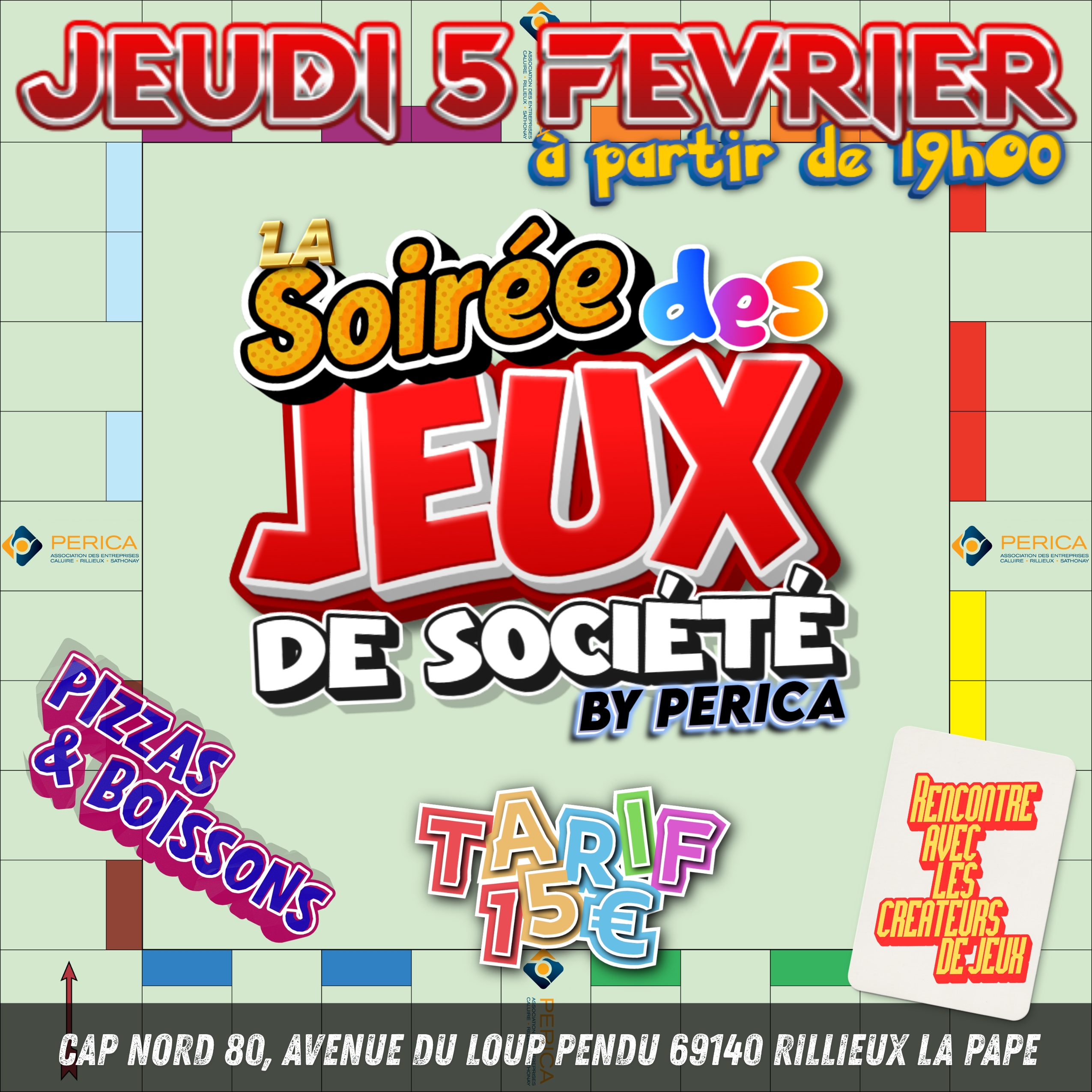 Soirée jeux – CAP NORD