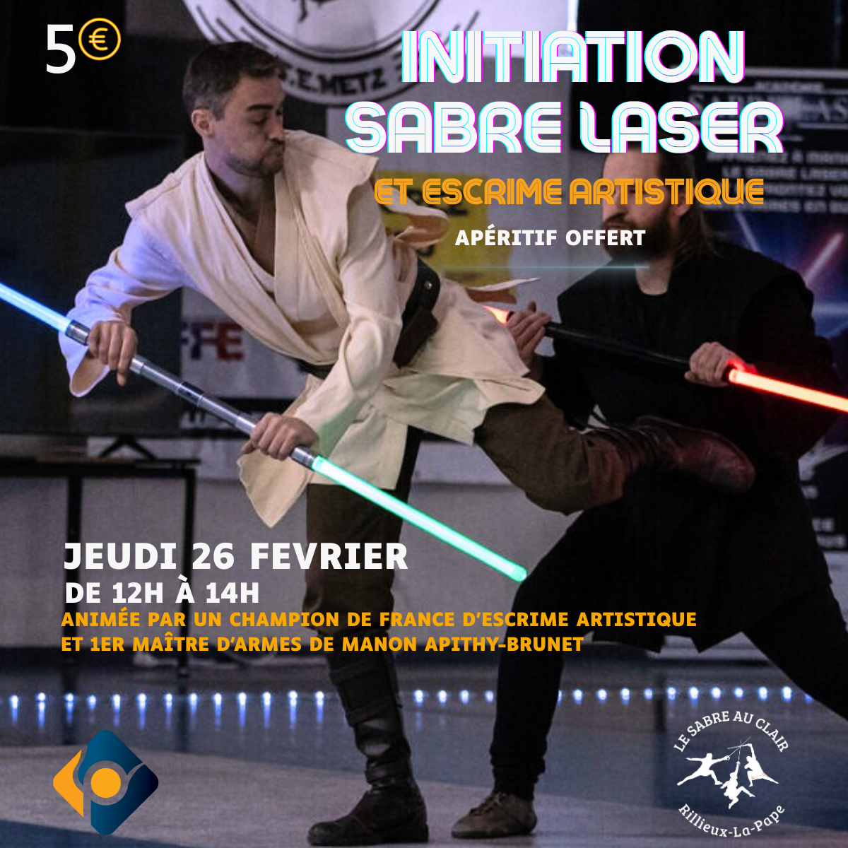Initiation Sabre Laser & Escrime Artistique
