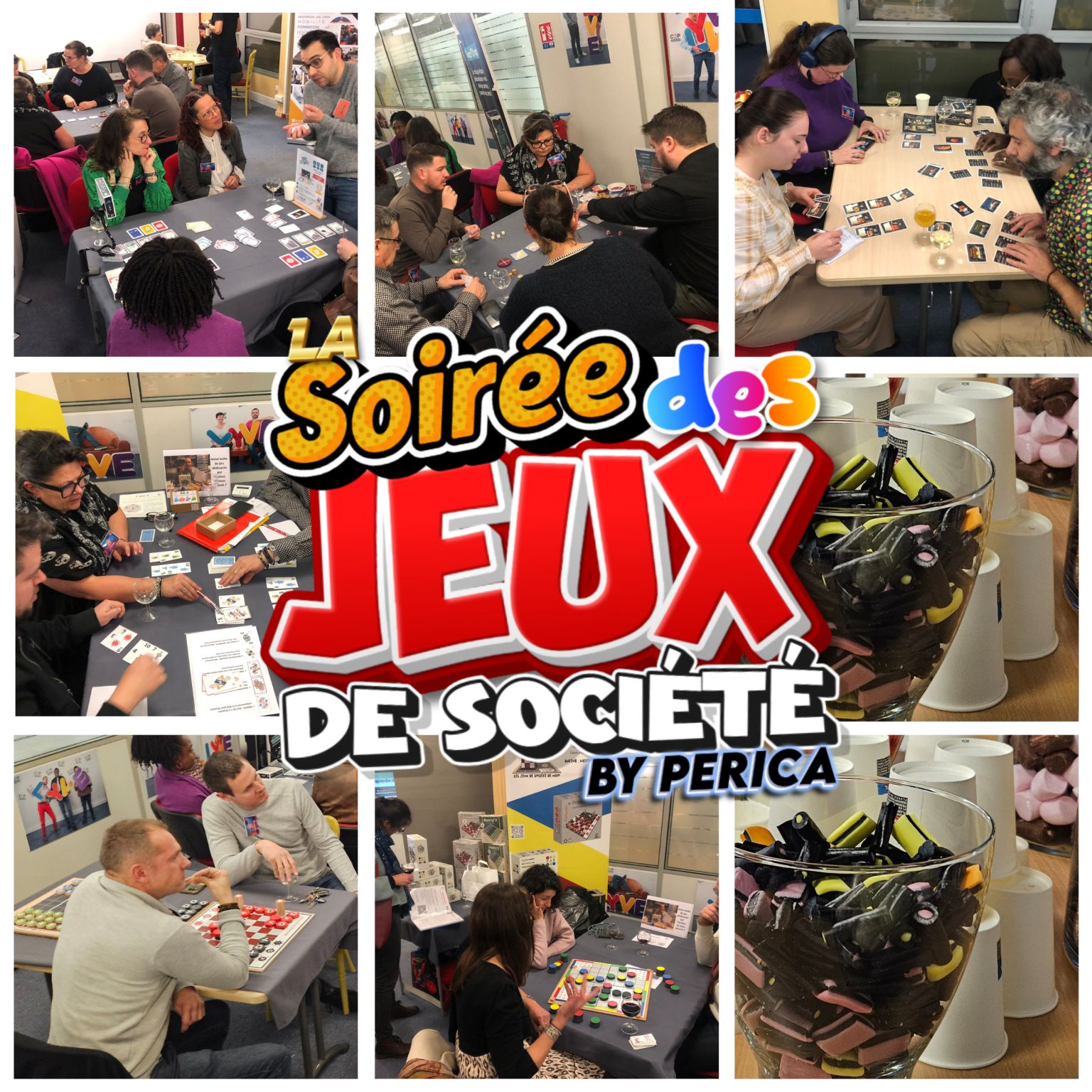 Soirée jeux de société
