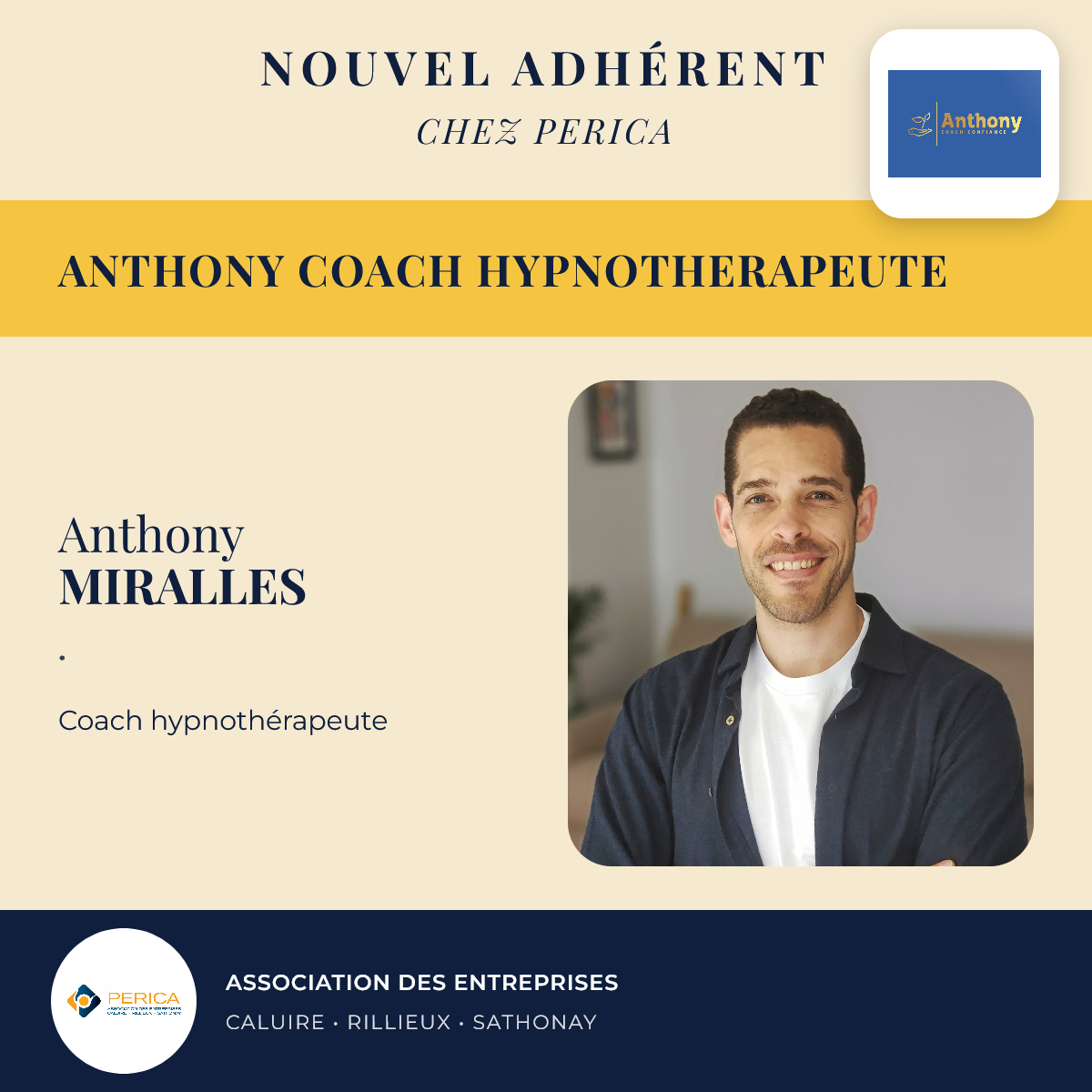 Anthony COACH HYPNOTHERAPEUTE — Anthony MIRALLES