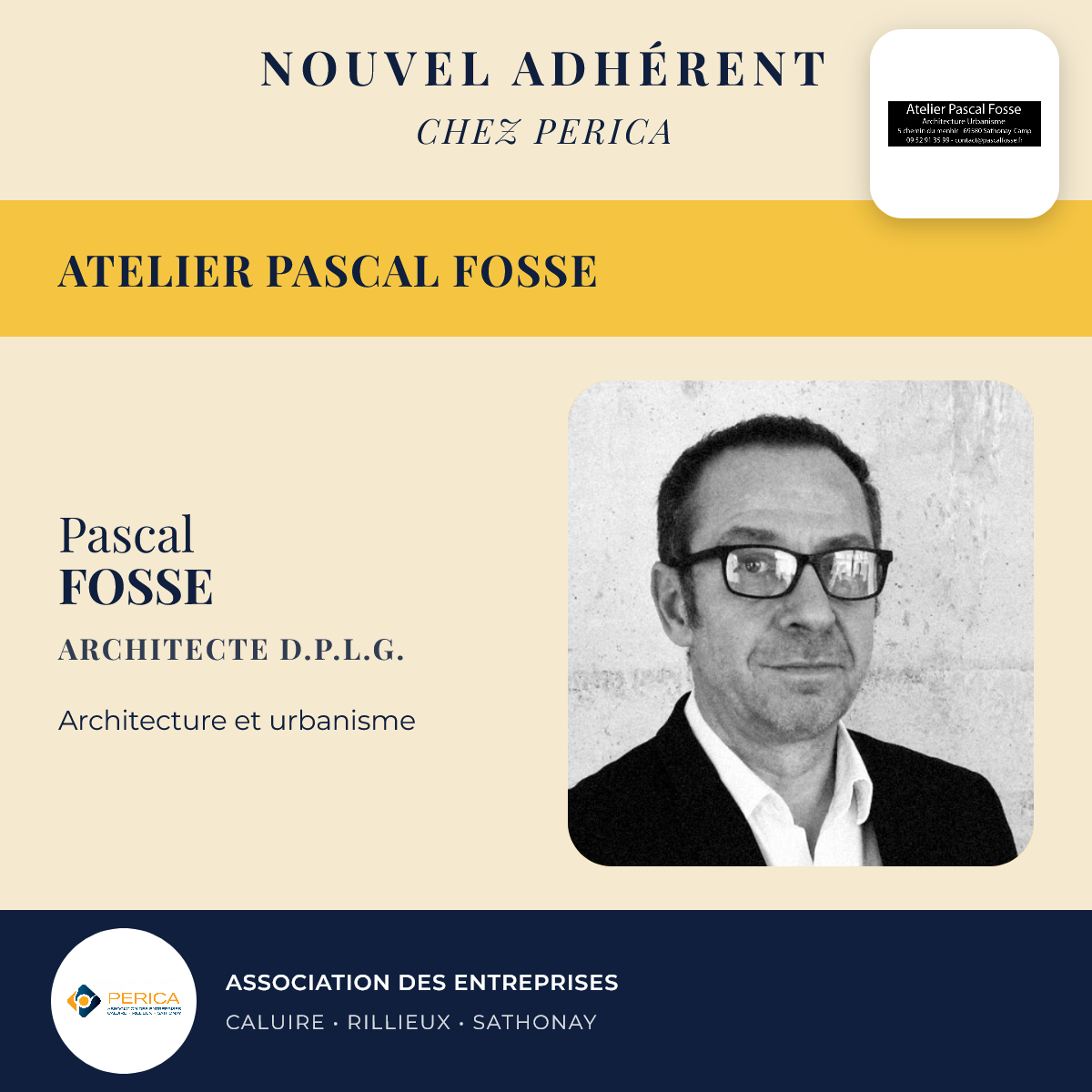 Atelier Pascal FOSSE — Pascal FOSSE