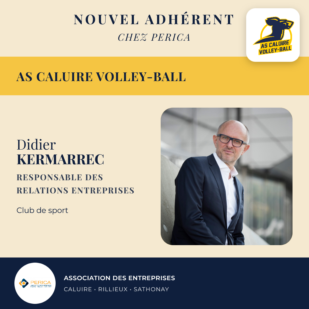 AS Caluire Volley-Ball — Didier KERMARREC