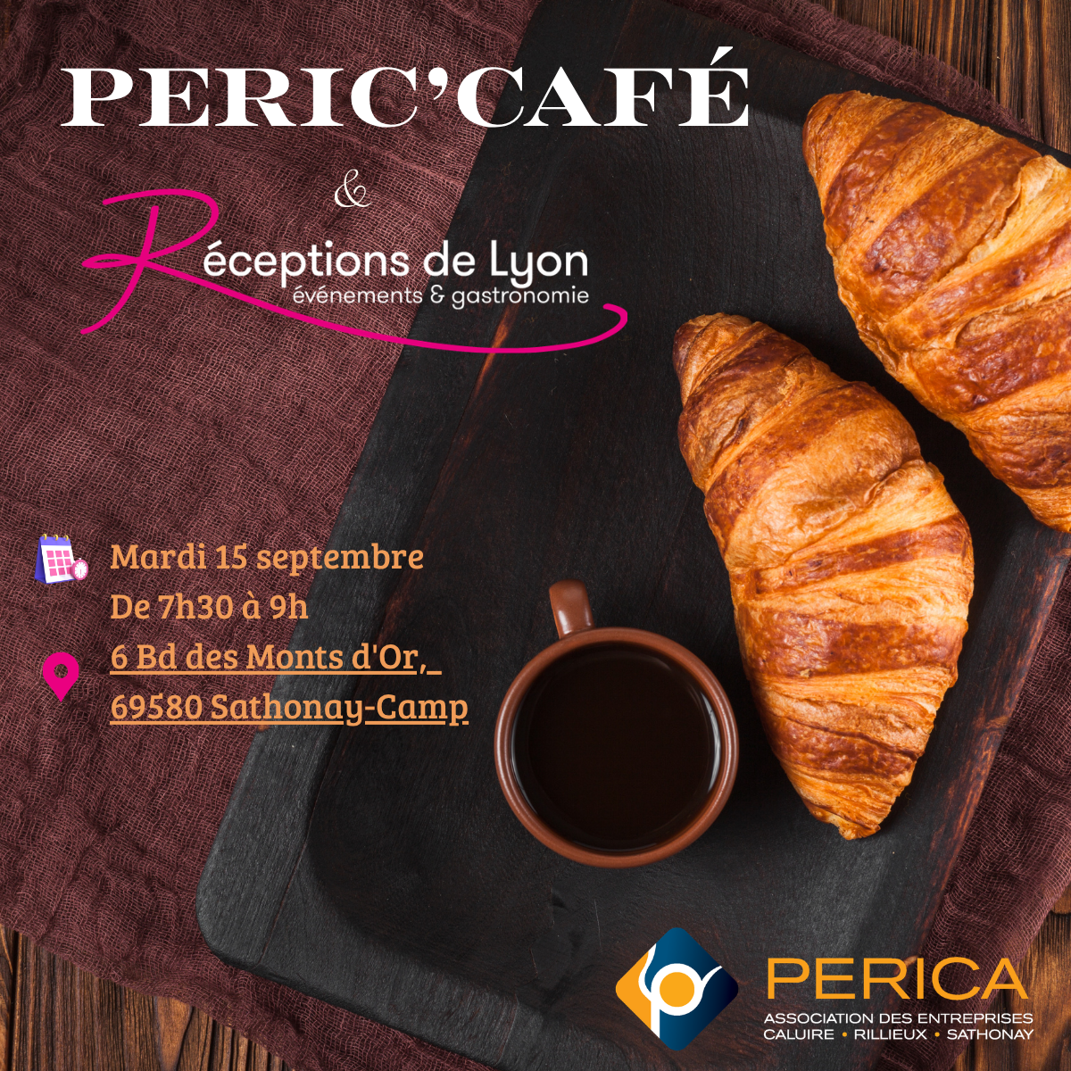 ☕ PERIC'CAFÉ #1 : lançons la rentrée ensemble !