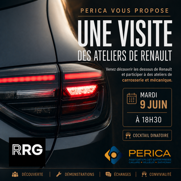 Visite des ateliers de RENAULT
