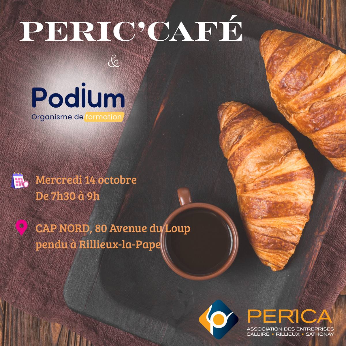 PERIC'CAFÉ #2 : quand la prévention devient une expérience - OF PODIUM !