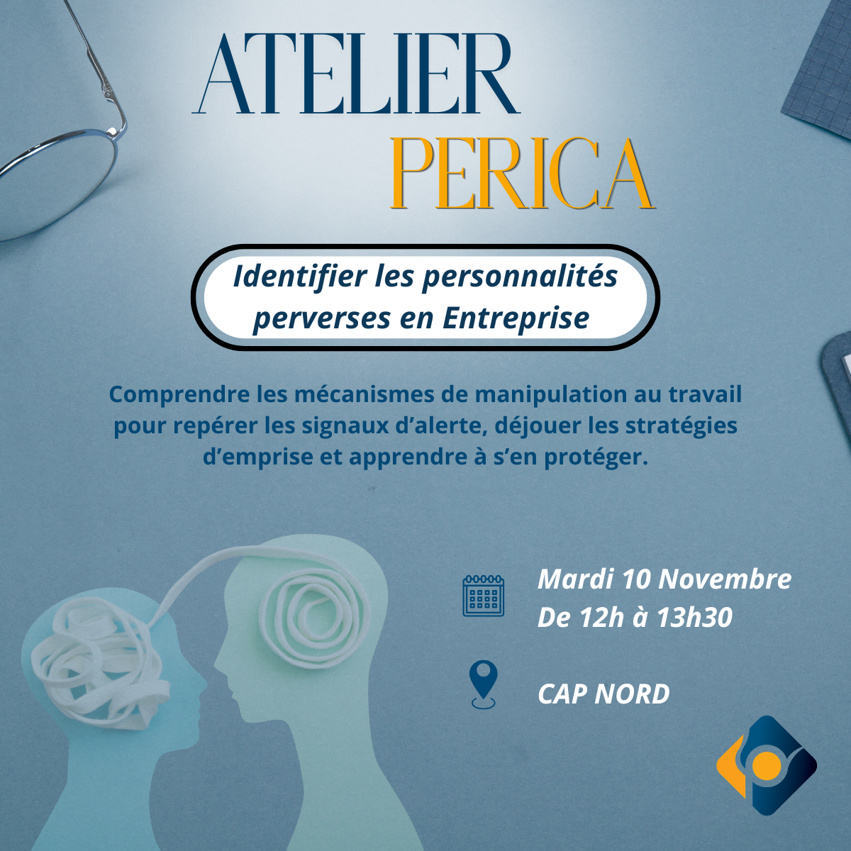 Atelier PERICA | Identifier les personnalités perverses en Entreprise